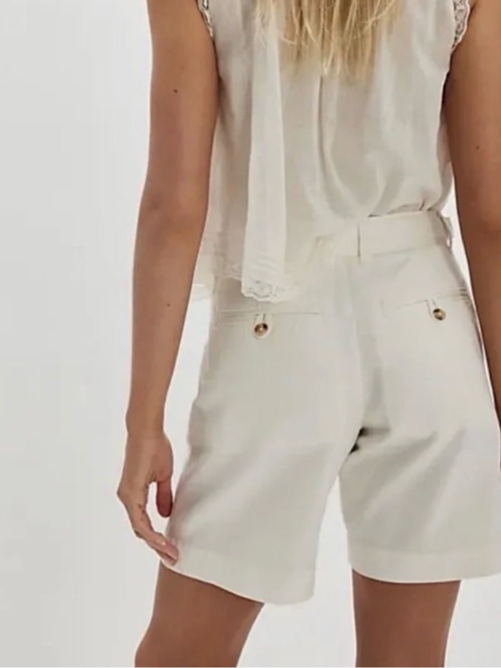 NWOT Free People Riverside Bermuda Shorts $98 MSRP - Picture 2 of 9